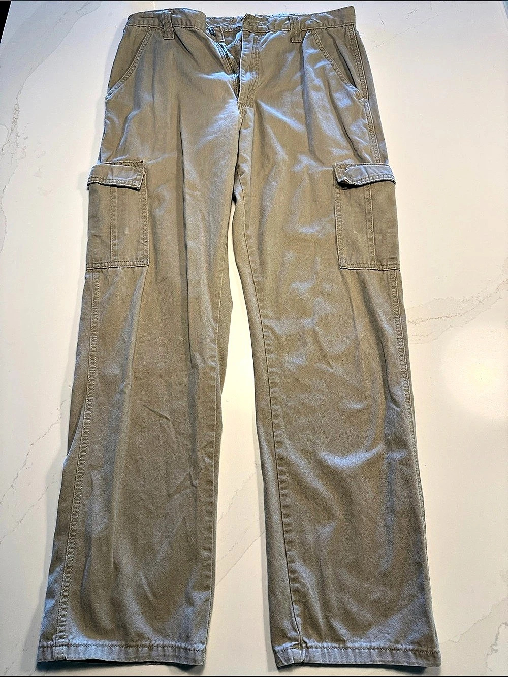 Wrangler Authentics Cargo Pant Men's Cotton Cargo Pants Waist 33 x 34